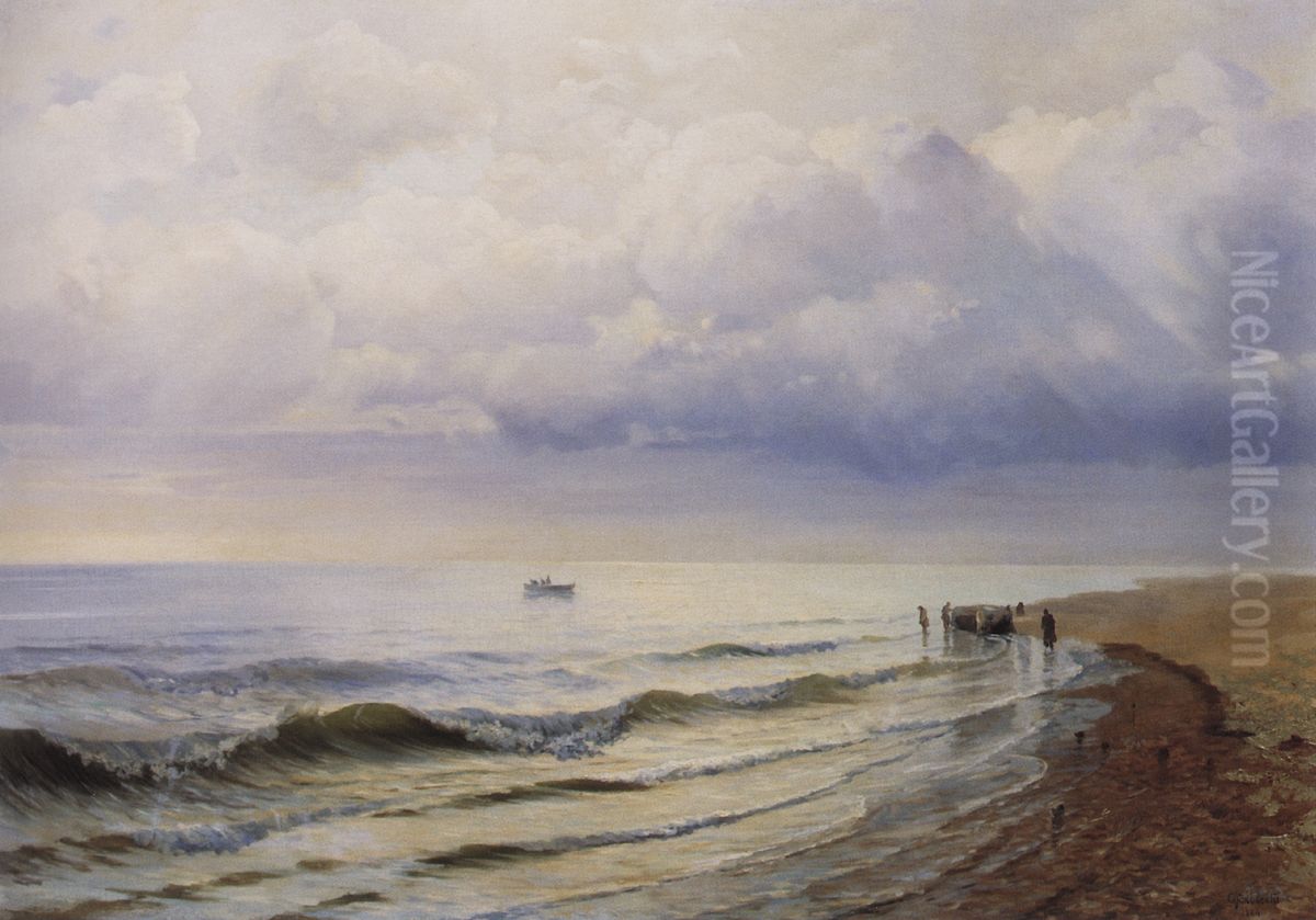 Seascape Oil Painting by Rufin Sudkovsky