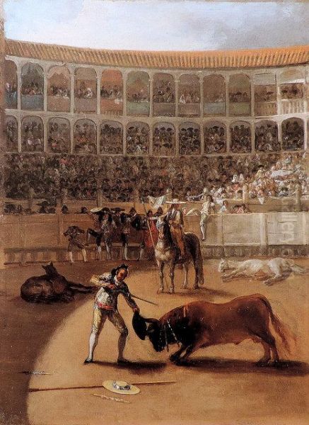 Luck of killing Oil Painting by Francisco Goya Fuendetodos
