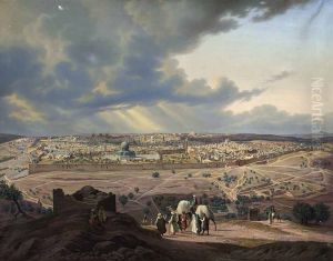 Jerusalem, vom Olberg aus Jerusalem, vom Olberg aus