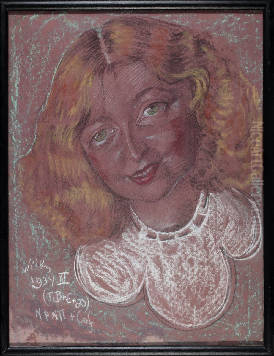 Portrait of Eugenia Bundykowa Oil Painting by Stanislaw Ignacy Witkiewicz (Witkacy)