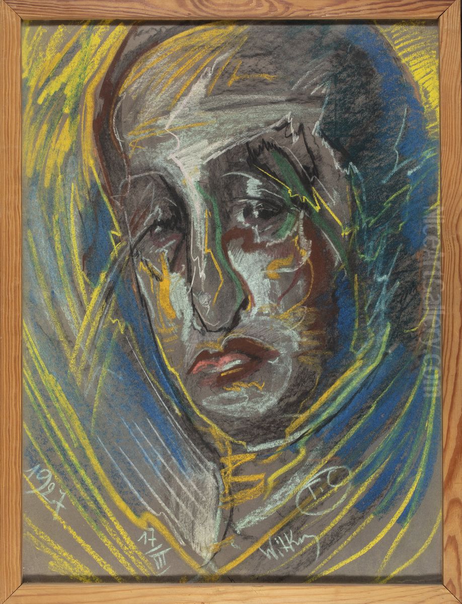 Portret Leona Reynela Oil Painting by Stanislaw Ignacy Witkiewicz (Witkacy)