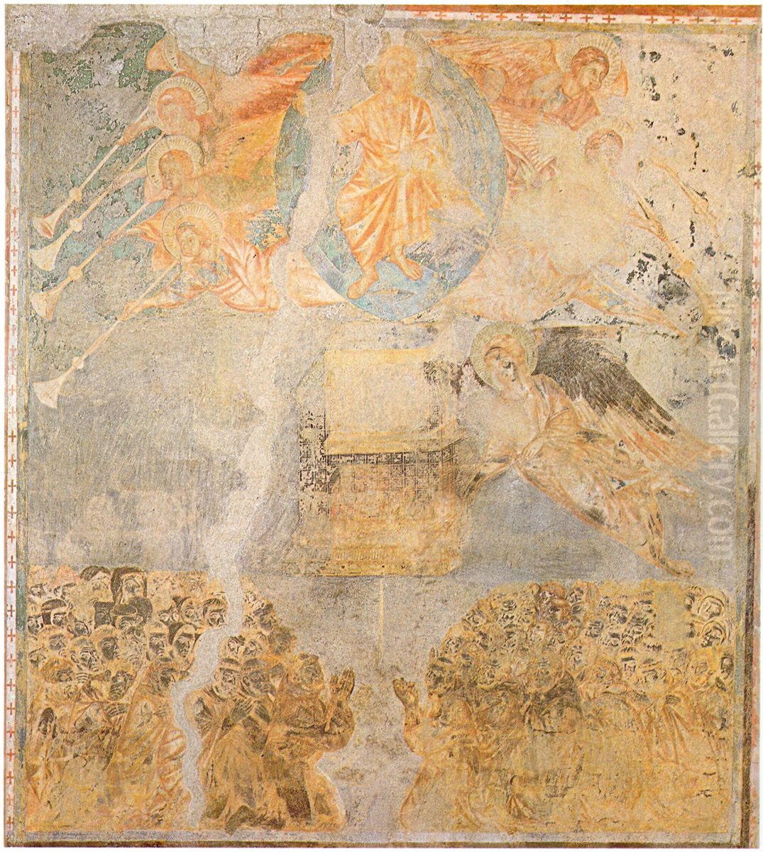 Christ at the Apocalypse Oil Painting by (Cenni Di Peppi) Cimabue