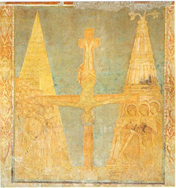 Crucifixion of Peter Oil Painting by (Cenni Di Peppi) Cimabue