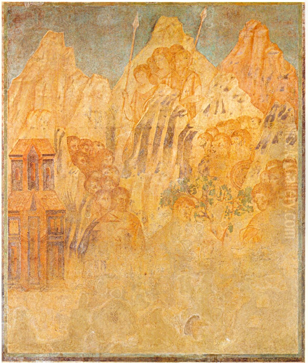 Martyrdom of Saint Paul Oil Painting by (Cenni Di Peppi) Cimabue