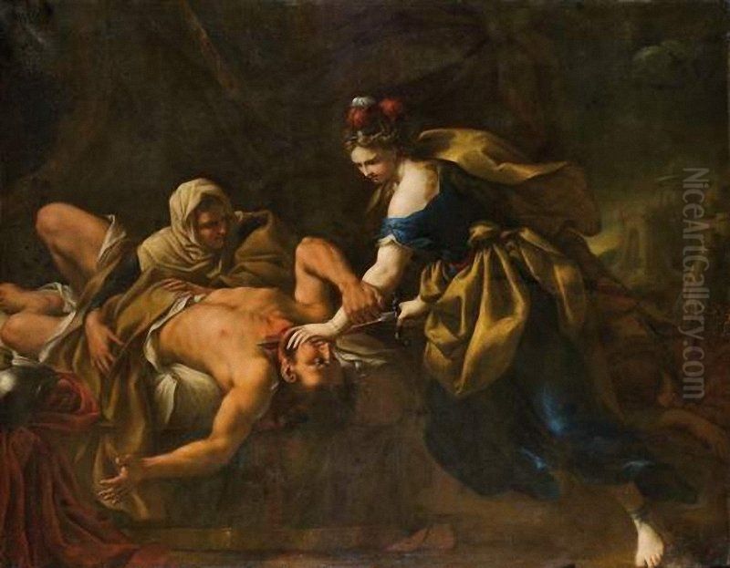 Judith and Holofernes Oil Painting by Nicola Vaccaro