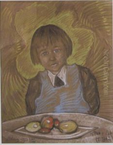 Portrait of Anna Szatkowska-Bugnon-Rosset, at the age of three