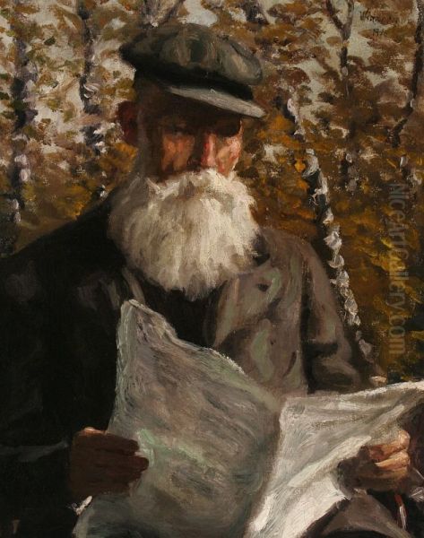Mednyanszky Oil Painting by Felix Bodog Widder