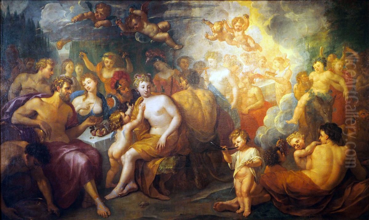 Gods in Olympus Oil Painting by Nicolaes Willingh