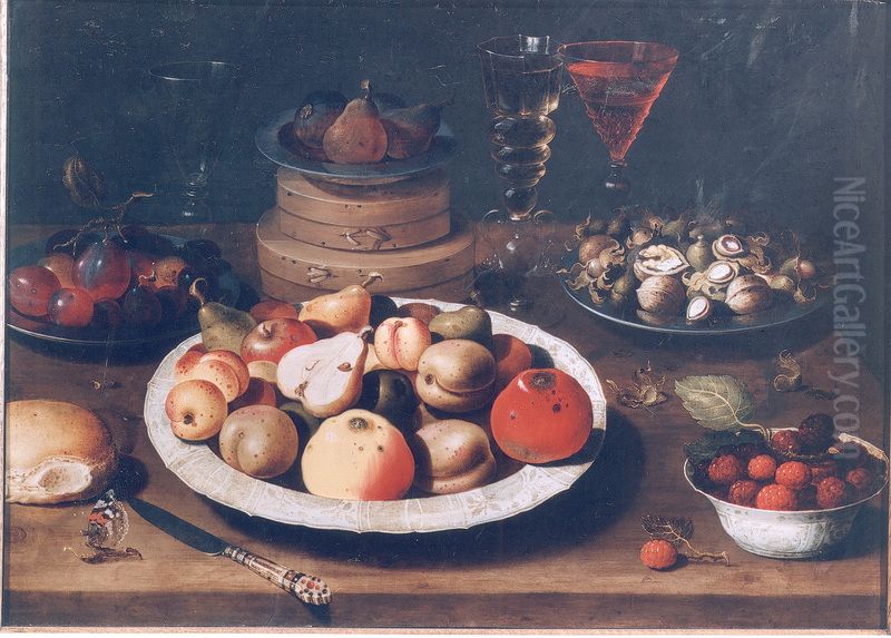Still-life with fruit Oil Painting by Osias Beert