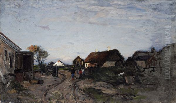 Fra Skagen Osterby Oil Painting by Wilhelm von Gegerfelt