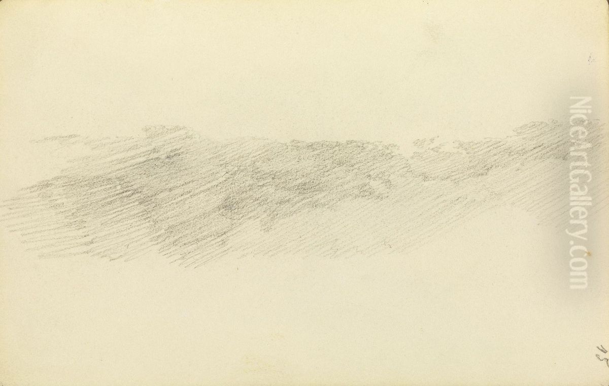 Wolkenstudie Oil Painting by Caspar David Friedrich