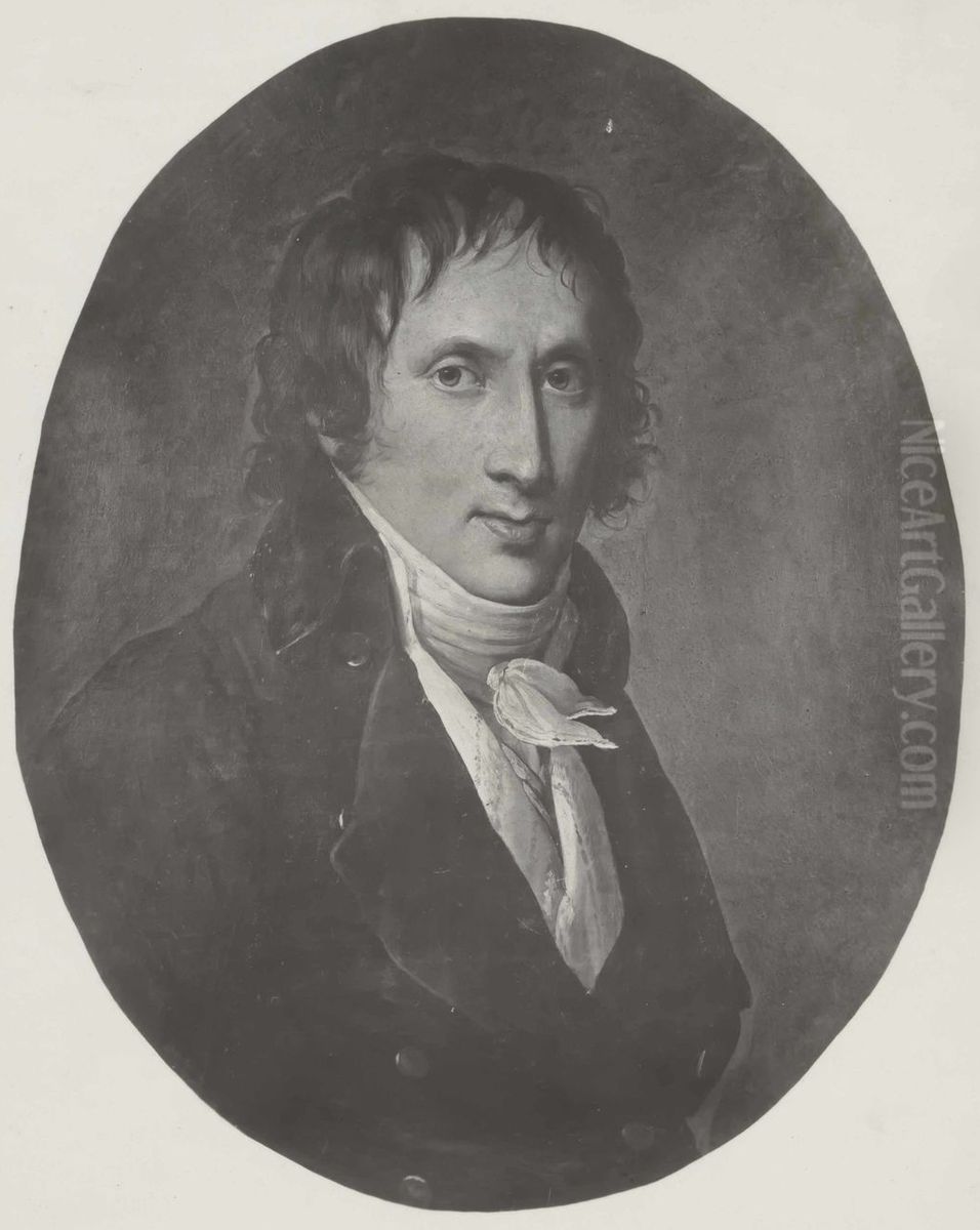 Portrait of M. de Briche Oil Painting by Marie-Guillemine Benoist