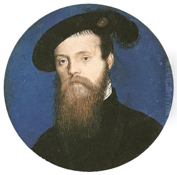 Thomas Seymour, Baron Seymour of Sudeley Oil Painting by Lucas Horenbout