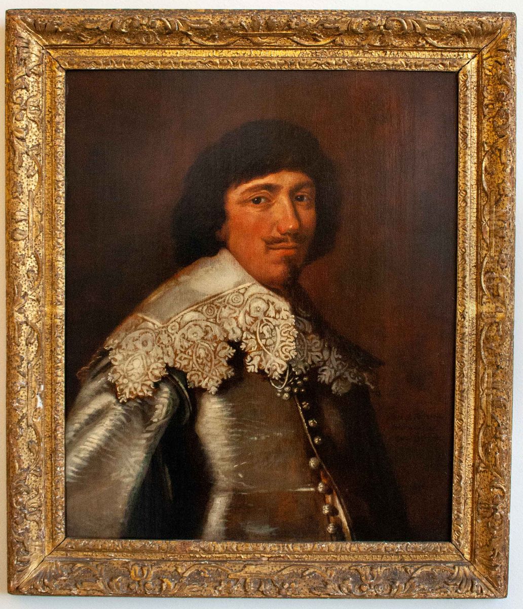 Portrait of an unknown nobleman Oil Painting by Abraham de Vries