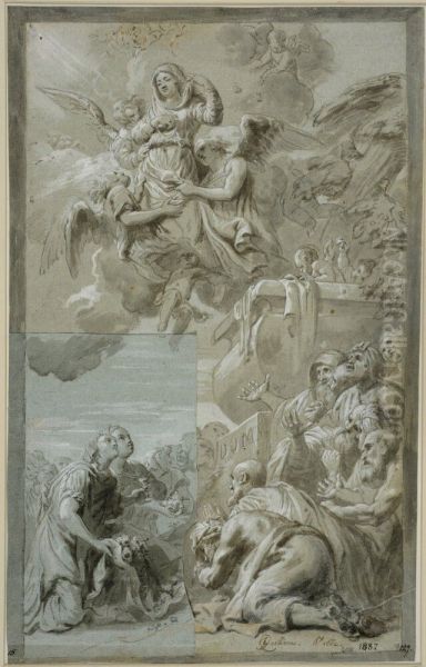 Hemelvaart Oil Painting by Jan Erasmus Quellinus