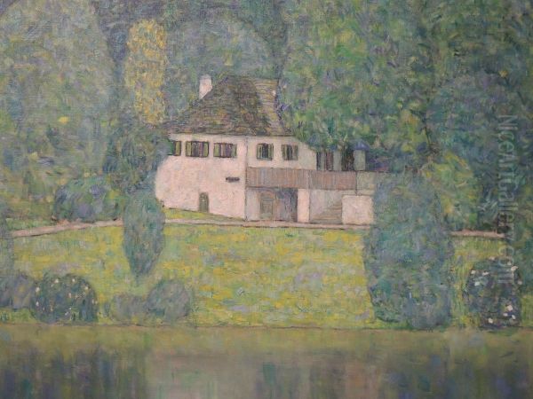 Litzlbergkeller Oil Painting by Gustav Klimt