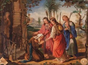 Abraham and the three Angels