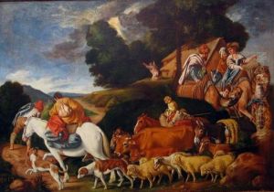 Abraham parte de Jaran a la tierra prometida