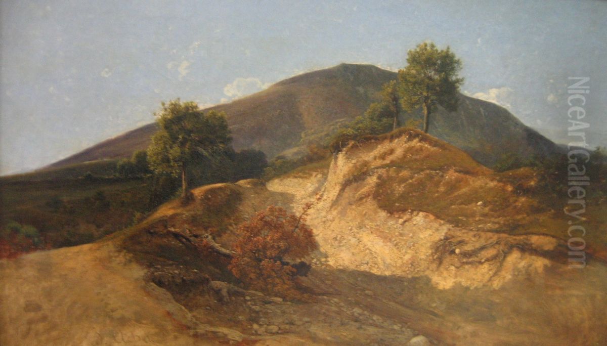 Landscape in Dauphine Oil Painting by Jean Achard