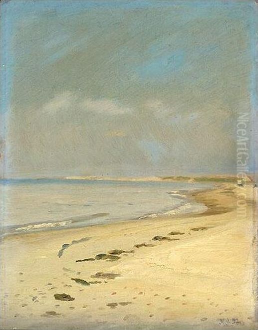 Skagen. (1892) Oil Painting by Michael Peter Ancher