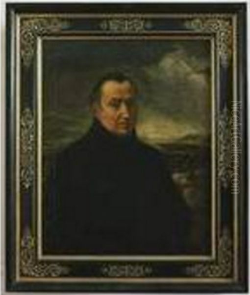 Self-portrait Oil Painting by Jacques Courtois