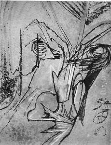Portrait of Janusz Beaurain, a face in a tight frame
