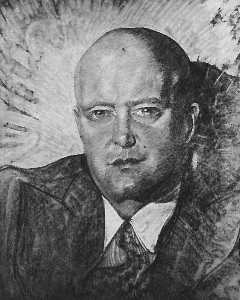 Portret Edwarda Strzeleckiego Oil Painting by Stanislaw Ignacy Witkiewicz (Witkacy)