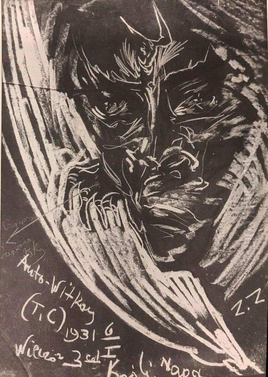 Auto-Witkacy, Wieczor 3-ch Kroli Oil Painting by Stanislaw Ignacy Witkiewicz (Witkacy)