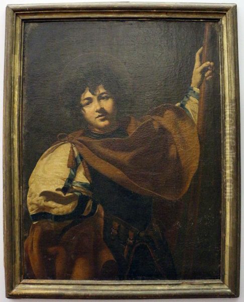 Saint Guillaume d'Aquitaine Oil Painting by Simon Vouet
