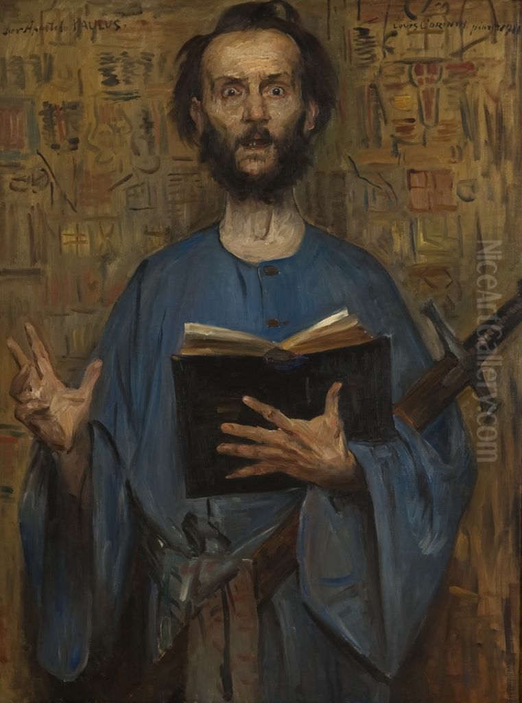 Der Apostel Paulus Oil Painting by Lovis (Franz Heinrich Louis) Corinth