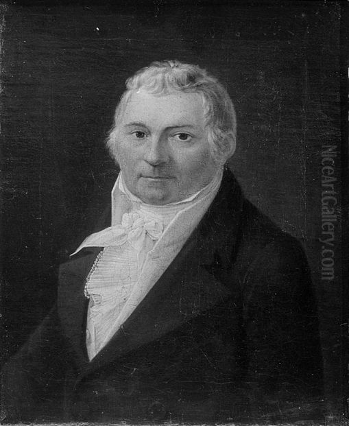 Johan Unger Oil Painting by Johannes Flintoe