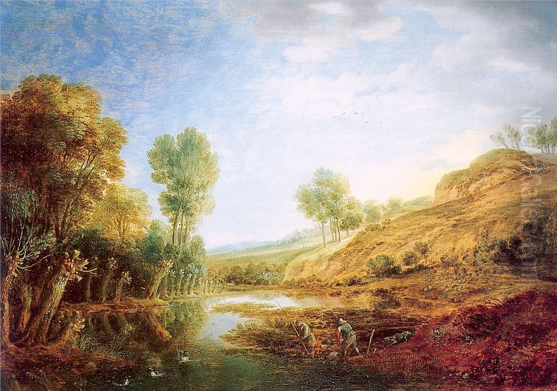 Landscape with hills Oil Painting by Gillis Peeters
