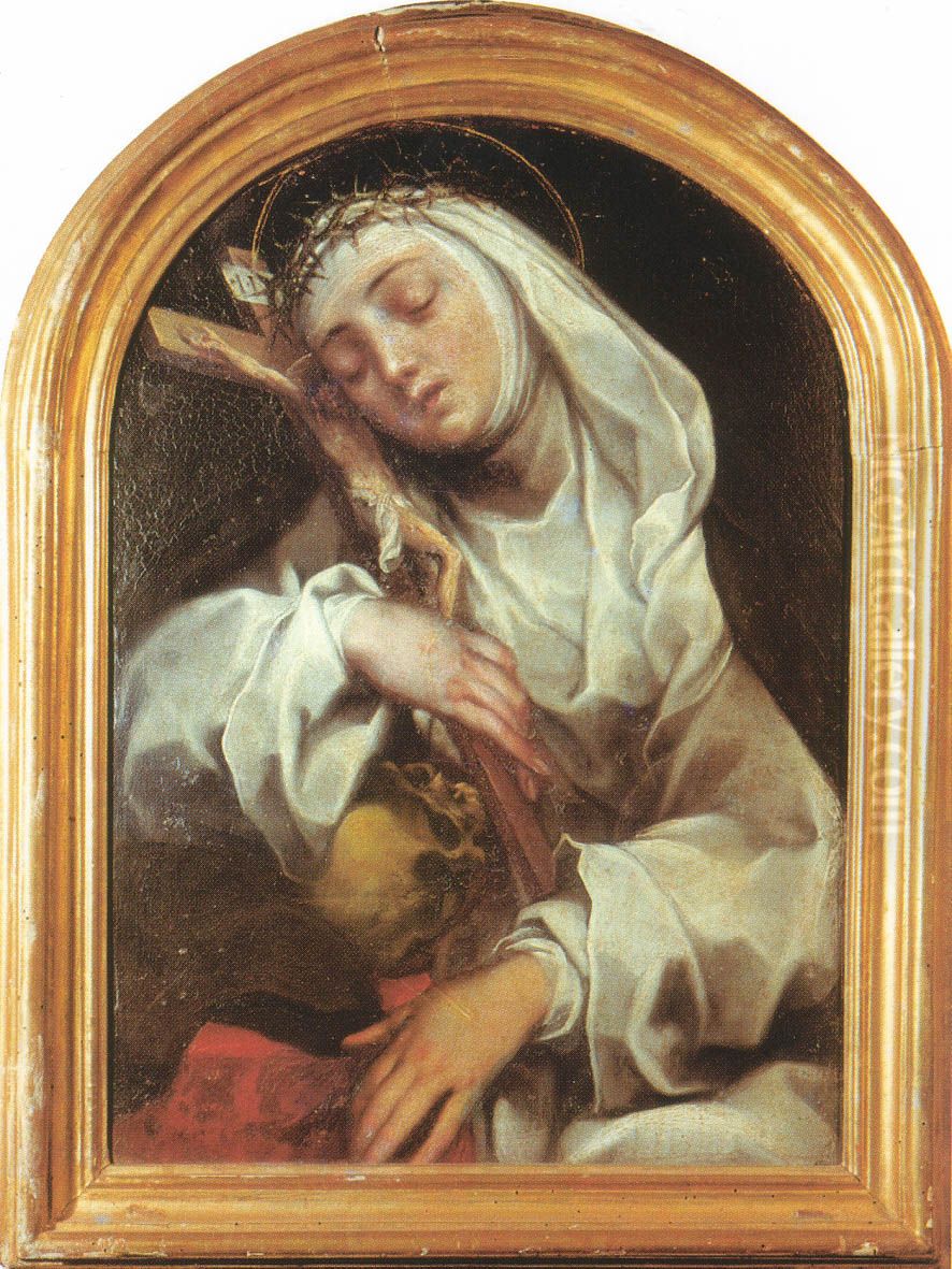Saint Catherine of Siena Oil Painting by Francesco Vanni