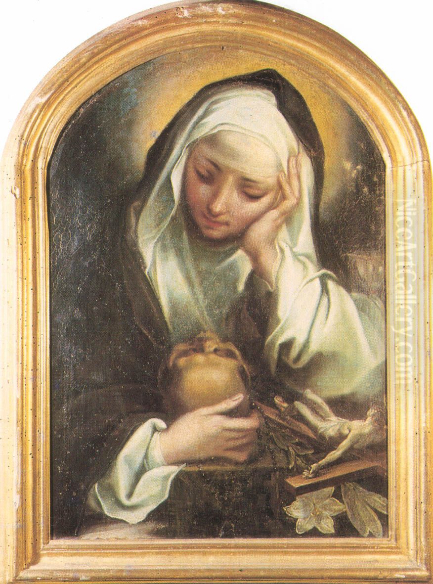 Saint Catherine of Siena Oil Painting by Francesco Vanni