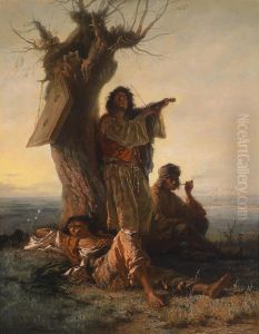 Gypsies resting