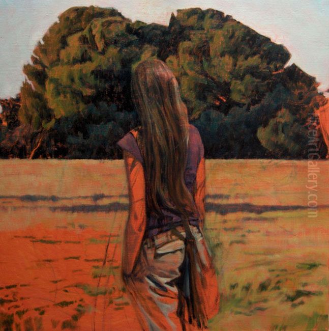 veronica2 Oil Painting by Andreas Vanpoucke