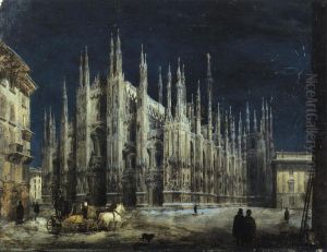 Notturno di Piazza del Duomo a Milano
