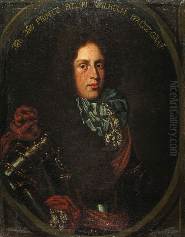 Philipp Wilhelm August von der Pfalz (1668-1693) Oil Painting by Unidentified painter