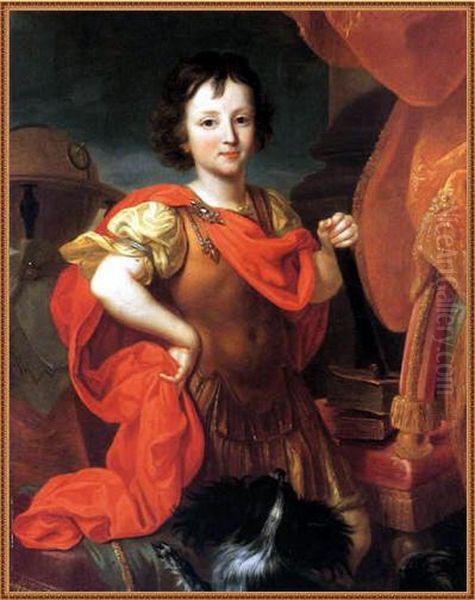 Portrait ofPhilippe II, duke of Orleans(1674-1723) Oil Painting by Nicolas de Largilliere