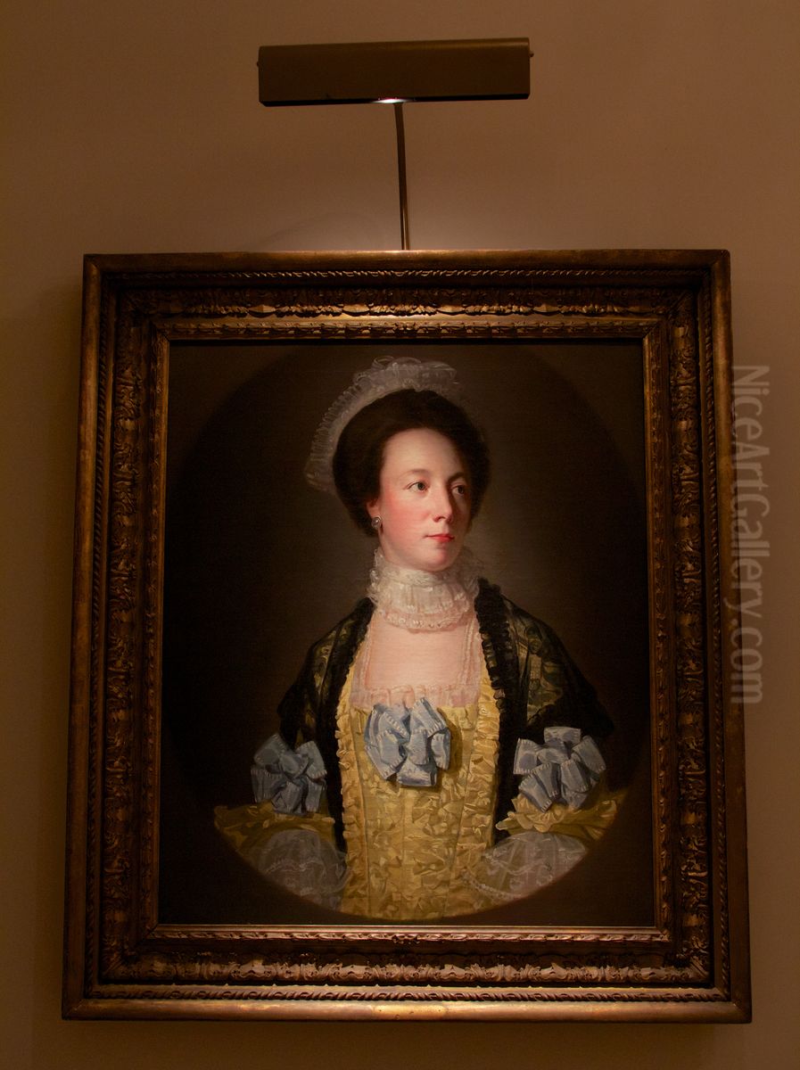 Portrait of a Woman Oil Painting by Johann Zoffany