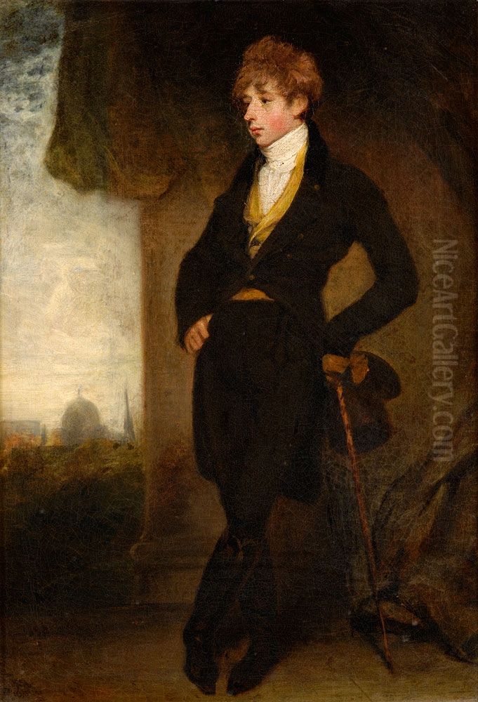 Ein Dandy in Rom Oil Painting by Unidentified painter