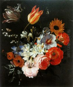A bouquet of flowers.
