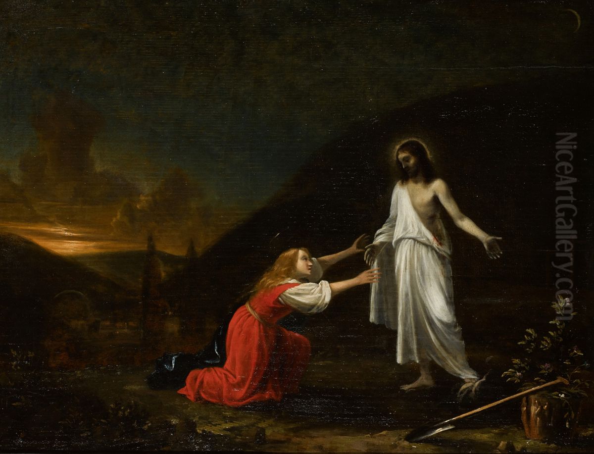 Noli me tangere Oil Painting by Pieter Fris