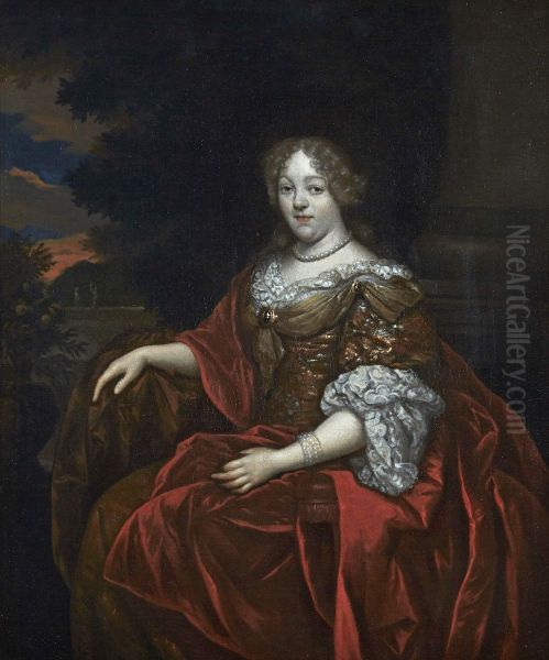 Portrait of an unknown woman Oil Painting by unknown