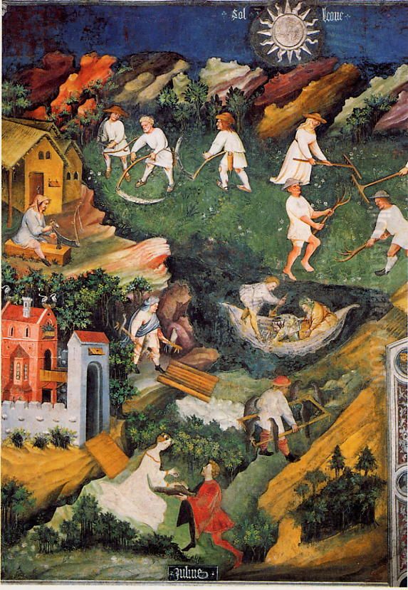 July Oil Painting by unknown