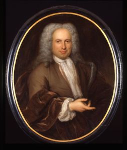 Portret van Cornelis Sieben, hoogleraar Geschiedenis, Welsprekendheid en Grieks te Leiden
