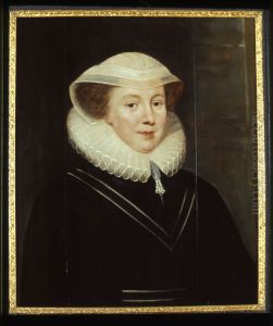 Portret van een onbekende vrouw