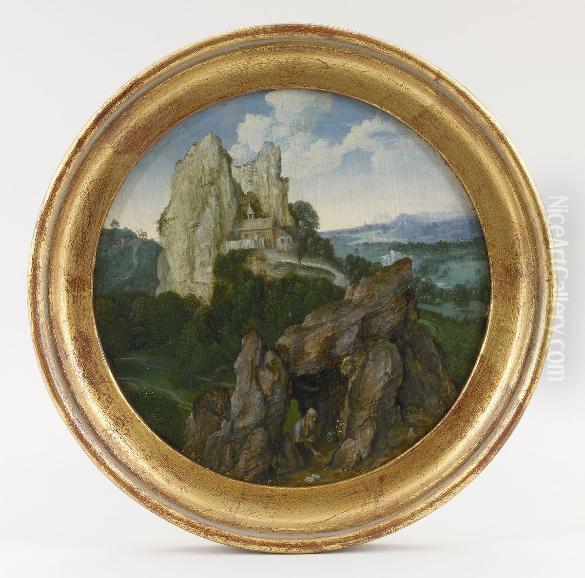 Landscape with St. Jerome Oil Painting by Joachim Patinir