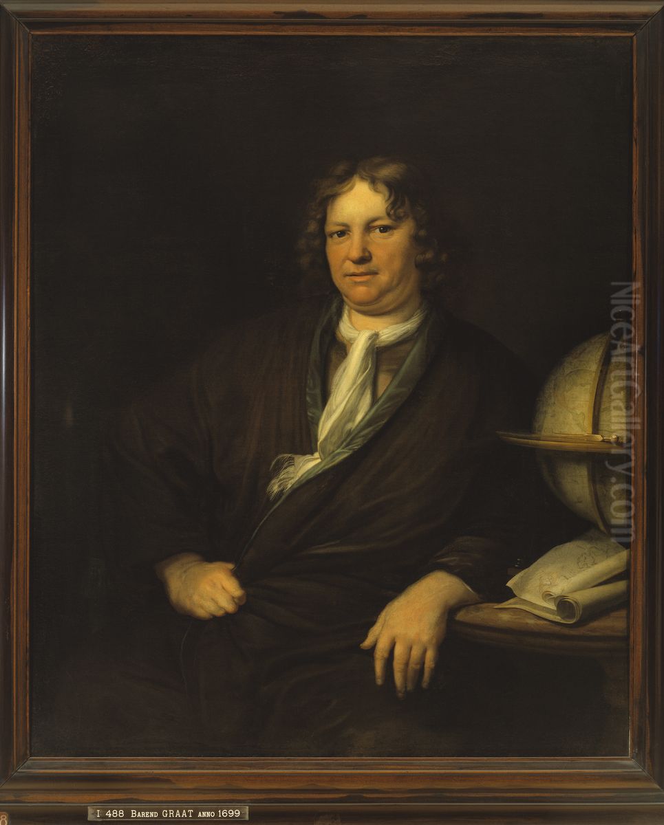 Pieter Scholten Oil Painting by Barend Graat