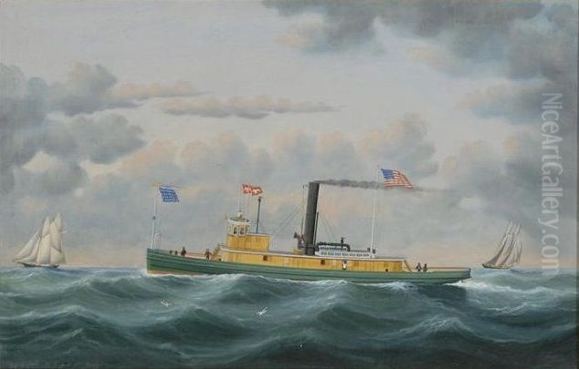 Honeysuckle Oil Painting by unknown